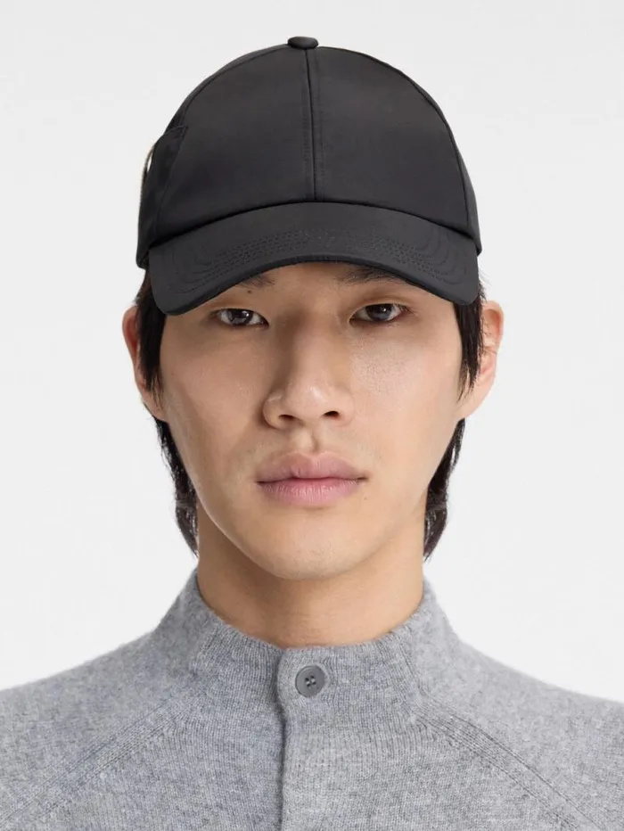 JACQUEMUS The Ovalie Cap Black WomenMen Hats JACQUEMUS The Ovalie Cap Black WomenMen Hats