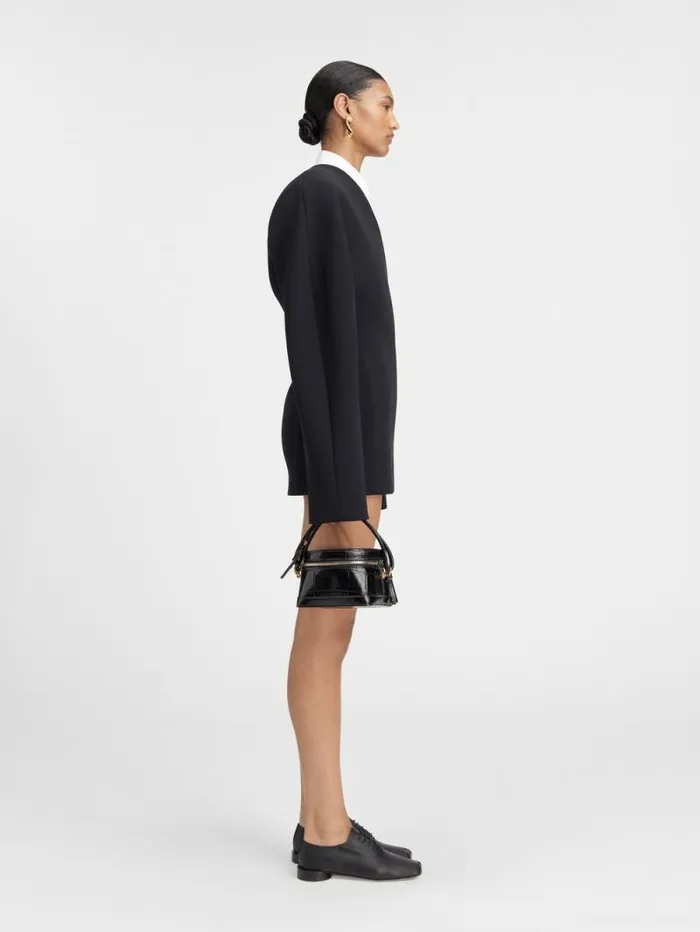 JACQUEMUS The Ovalo Dress Black Women Dresses and Skirts JACQUEMUS The Ovalo Dress Black Women Dresses and Skirts