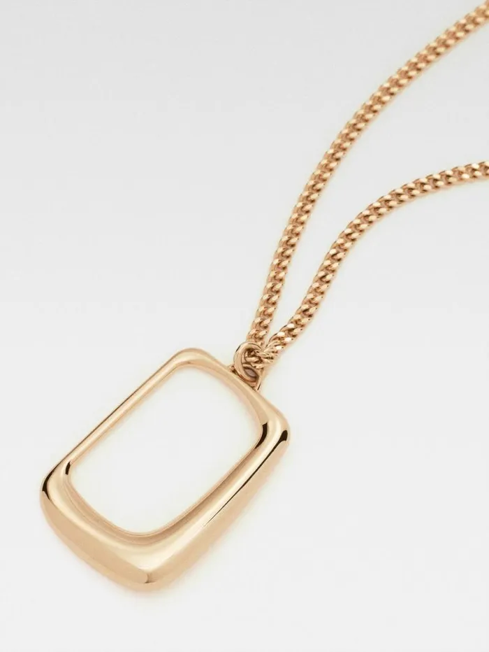 JACQUEMUS The Ovalo Necklace Light Gold Women Jewellery JACQUEMUS The Ovalo Necklace Light Gold Women Jewellery