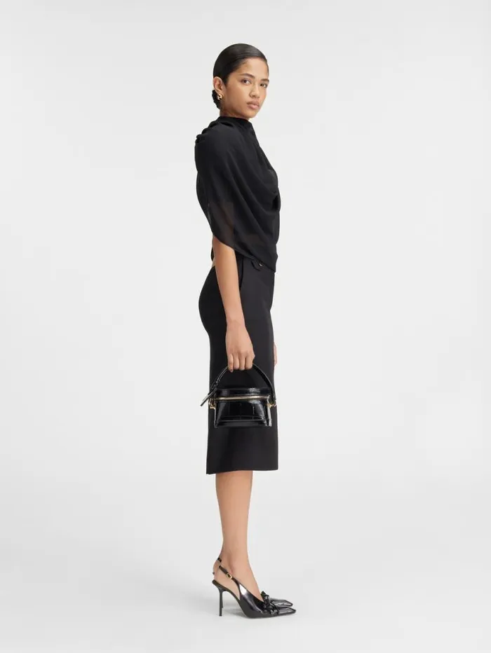 JACQUEMUS The Pablo Top Black Women Tops and Shirts JACQUEMUS The Pablo Top Black Women Tops and Shirts