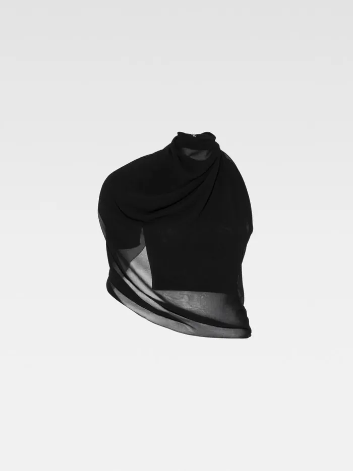 JACQUEMUS The Pablo Top Black Women Tops and Shirts JACQUEMUS The Pablo Top Black Women Tops and Shirts