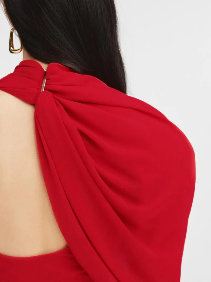 JACQUEMUS The Pablo Top Red Women Tops and Shirts JACQUEMUS The Pablo Top Red Women Tops and Shirts