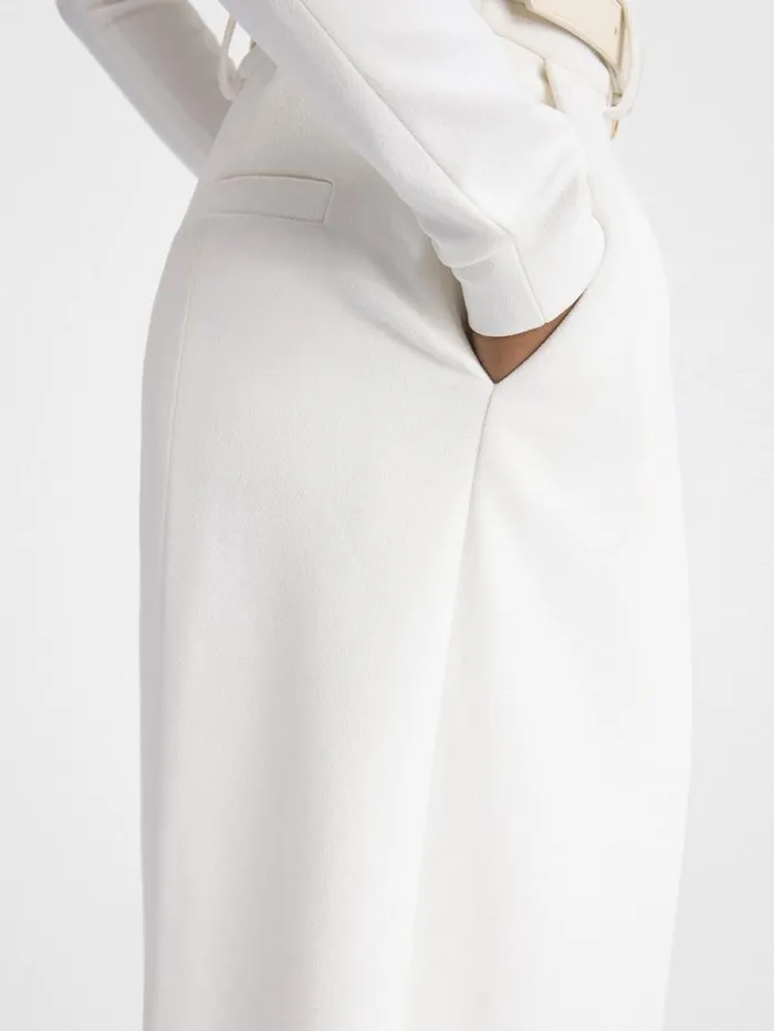 JACQUEMUS The Paseo Pants White Women Trousers and Shorts