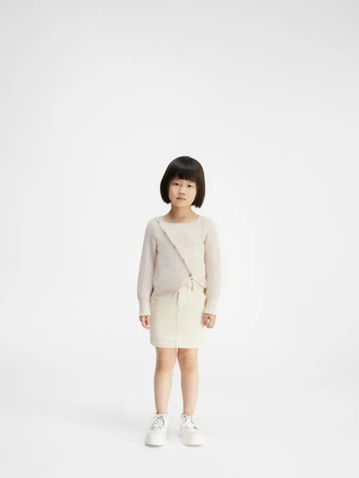 JACQUEMUS The Pau Kids039 Knit Offwhite WomenMen Tops JACQUEMUS The Pau Kids039 Knit Offwhite WomenMen Tops