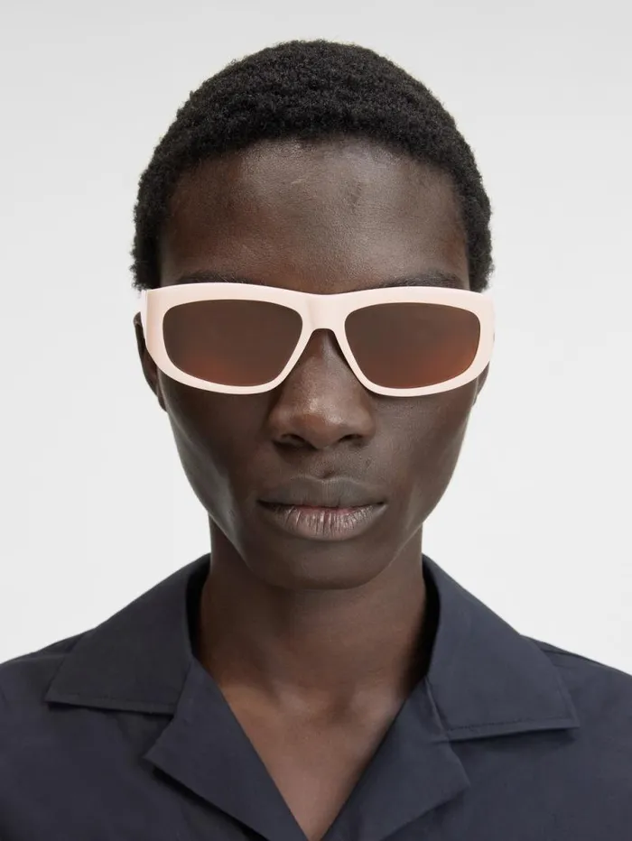 JACQUEMUS The Pilota Sunglasses Light Beige WomenMen Sunglasses JACQUEMUS The Pilota Sunglasses Light Beige WomenMen Sunglasses