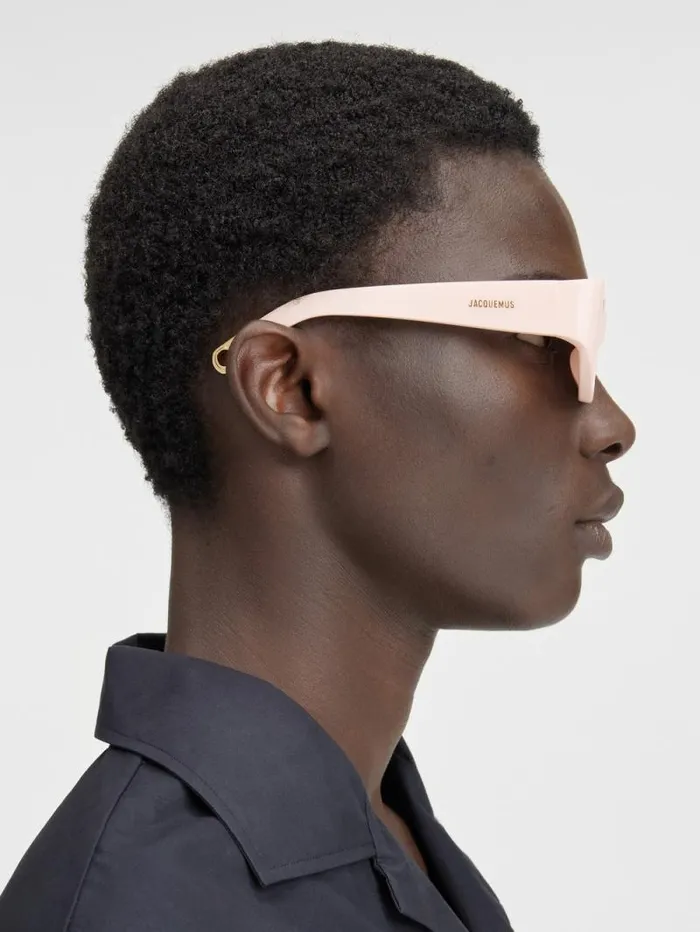 JACQUEMUS The Pilota Sunglasses Light Beige WomenMen Sunglasses JACQUEMUS The Pilota Sunglasses Light Beige WomenMen Sunglasses