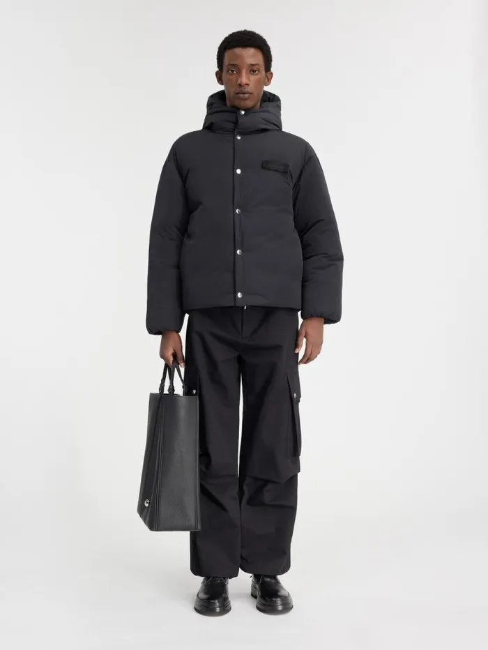 JACQUEMUS The Puffer Jacket Black Men Coats and Jackets