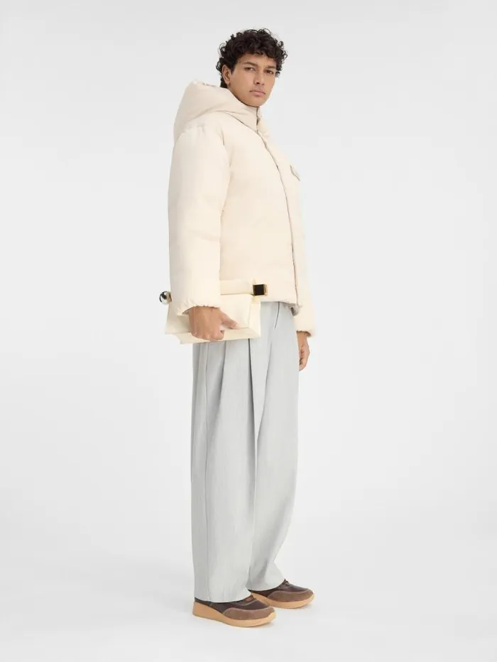JACQUEMUS The Puffer Jacket Offwhite Men Coats and Jackets JACQUEMUS The Puffer Jacket Offwhite Men Coats and Jackets