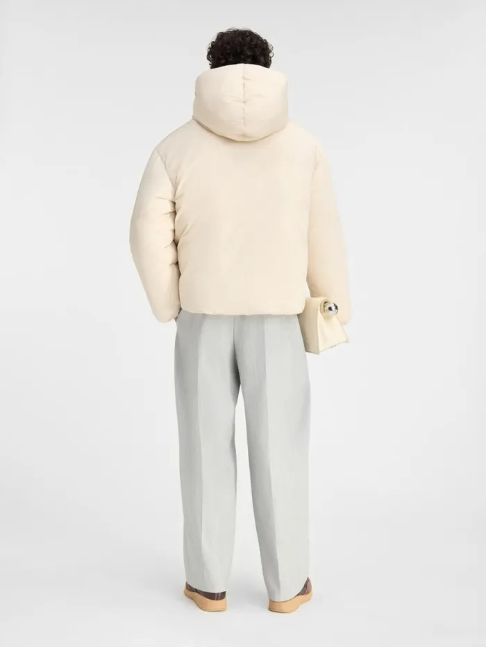 JACQUEMUS The Puffer Jacket Offwhite Men Coats and Jackets JACQUEMUS The Puffer Jacket Offwhite Men Coats and Jackets