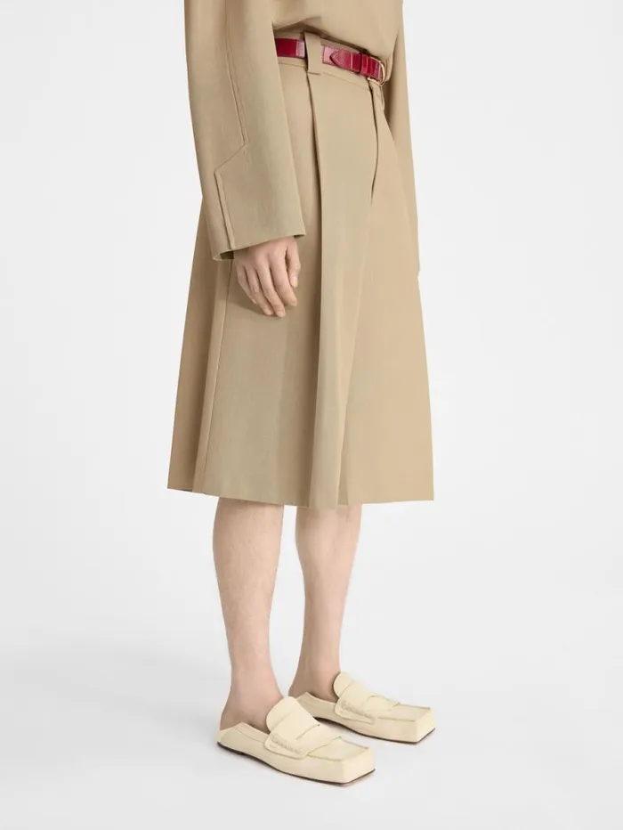 JACQUEMUS The Ravello Shorts Beige Men Trousers and Shorts JACQUEMUS The Ravello Shorts Beige Men Trousers and Shorts