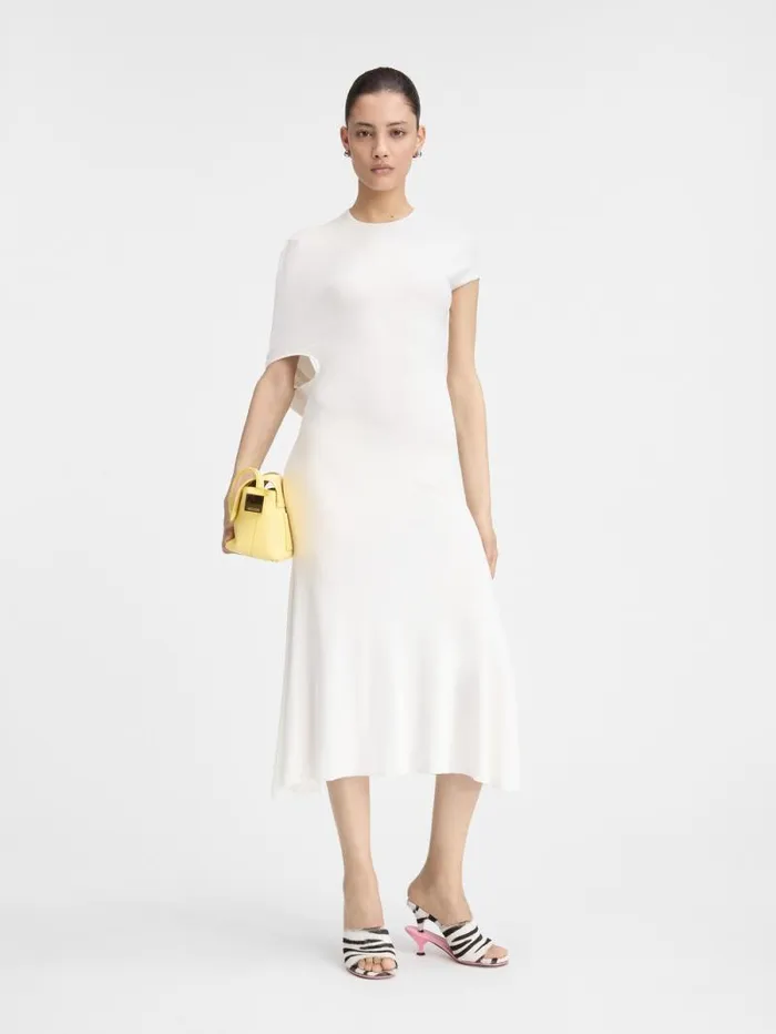 JACQUEMUS The Salerno Dress White Women Dresses and Skirts