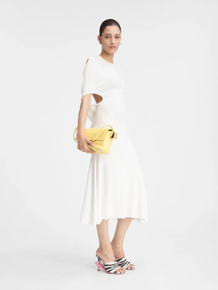 JACQUEMUS The Salerno Dress White Women Dresses and Skirts JACQUEMUS The Salerno Dress White Women Dresses and Skirts