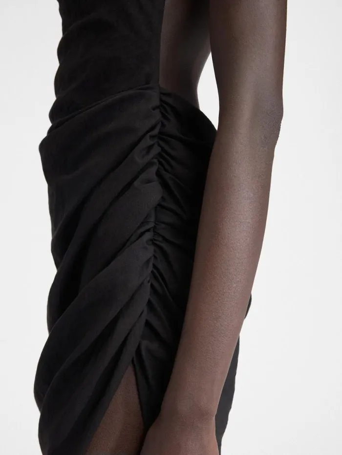 JACQUEMUS The Saudade Dress Black Women Dresses and Skirts JACQUEMUS The Saudade Dress Black Women Dresses and Skirts