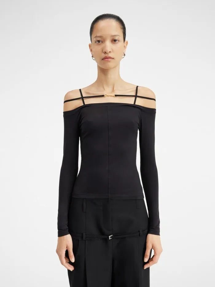 JACQUEMUS The Sierra Tshirt Black Women Tshirts