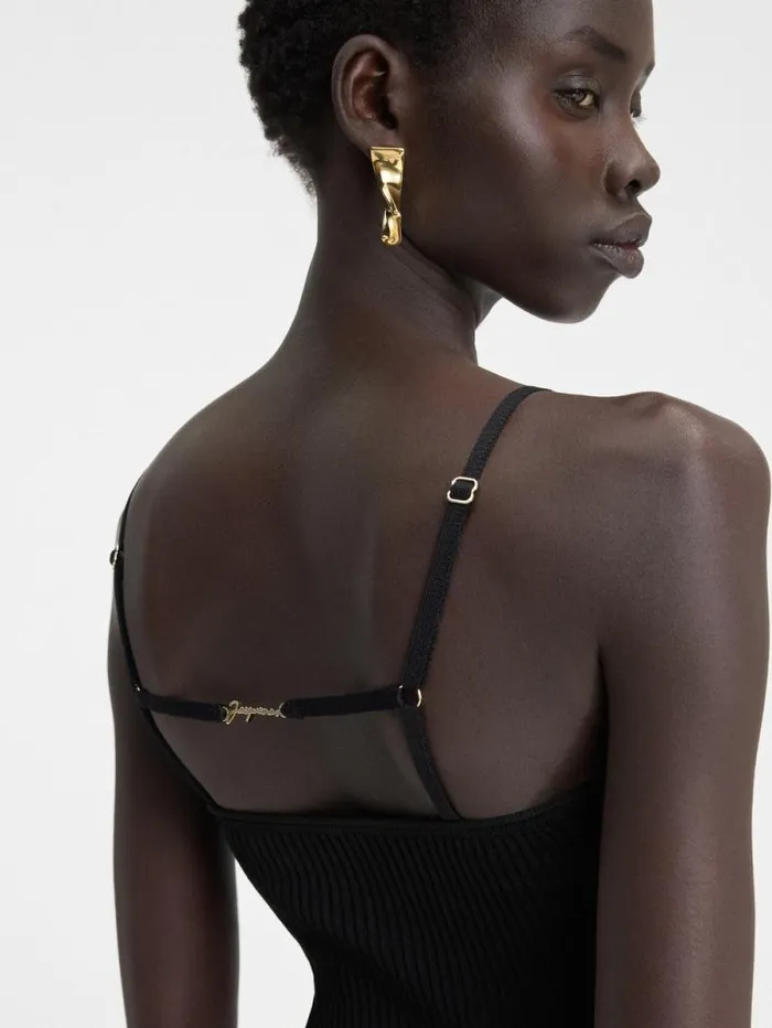 JACQUEMUS The Sierra Top Black Women Tops and Shirts JACQUEMUS The Sierra Top Black Women Tops and Shirts