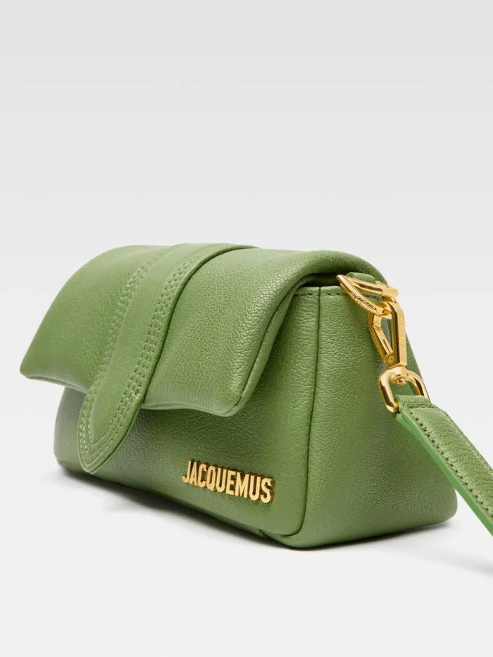 JACQUEMUS The Small Bambimou Green Women Crossbody and Handbags JACQUEMUS The Small Bambimou Green Women Crossbody and Handbags