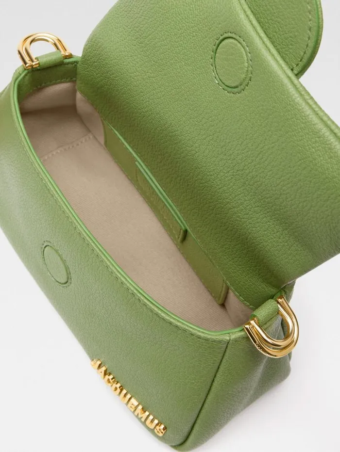 JACQUEMUS The Small Bambimou Green Women Crossbody and Handbags JACQUEMUS The Small Bambimou Green Women Crossbody and Handbags