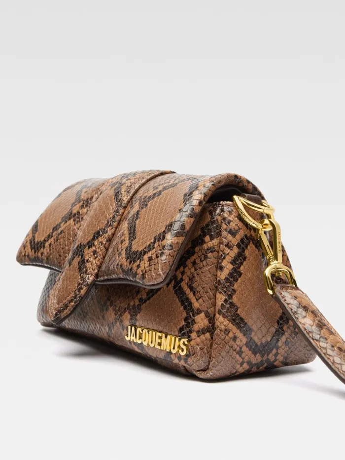 JACQUEMUS The Small Bambimou Light Brown Women Crossbody and Handbags JACQUEMUS The Small Bambimou Light Brown Women Crossbody and Handbags