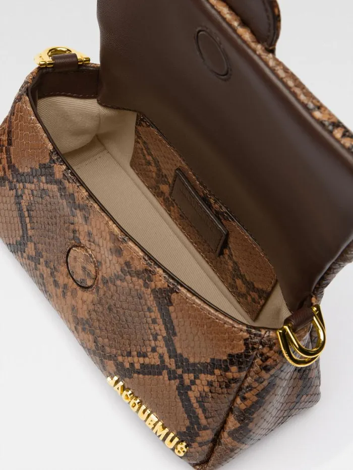 JACQUEMUS The Small Bambimou Light Brown Women Crossbody and Handbags JACQUEMUS The Small Bambimou Light Brown Women Crossbody and Handbags