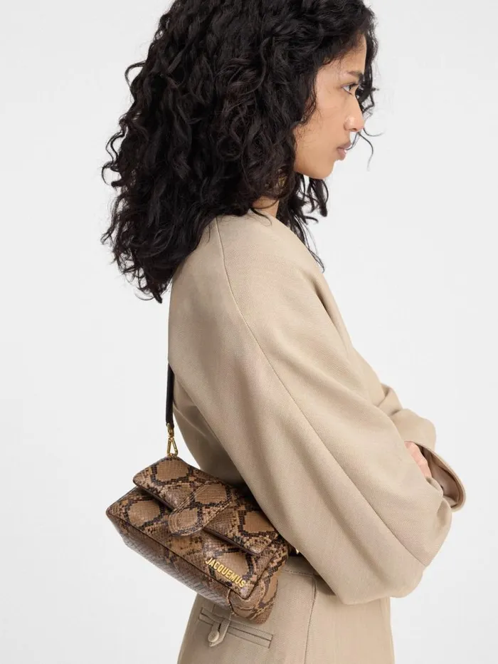 JACQUEMUS The Small Bambimou Light Brown Women Crossbody and Handbags JACQUEMUS The Small Bambimou Light Brown Women Crossbody and Handbags