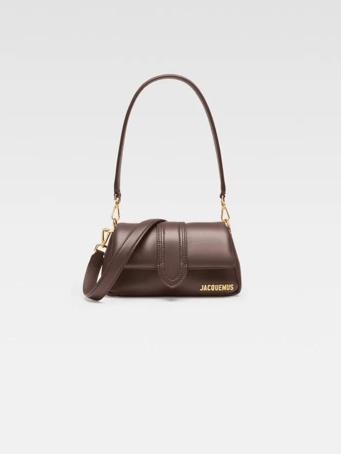 JACQUEMUS The Small Bambimou Medium Brown Women Crossbody and Handbags