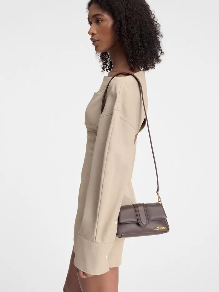 JACQUEMUS The Small Bambimou Medium Brown Women Crossbody and Handbags
