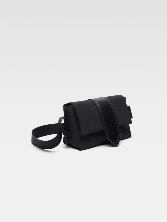 JACQUEMUS The Small Bambino Messenger Bag Black Men Bags JACQUEMUS The Small Bambino Messenger Bag Black Men Bags