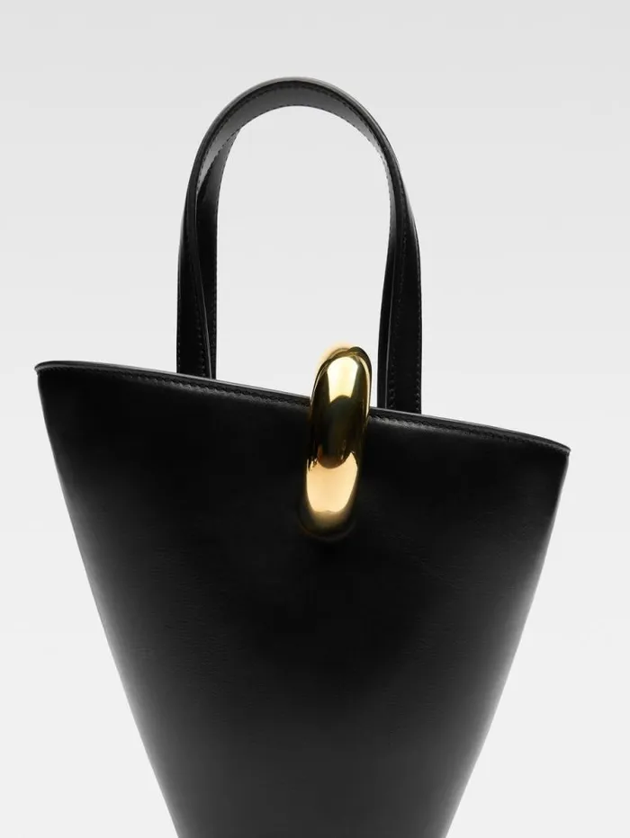 JACQUEMUS The Small Bambola Black Women Crossbody and Handbags JACQUEMUS The Small Bambola Black Women Crossbody and Handbags