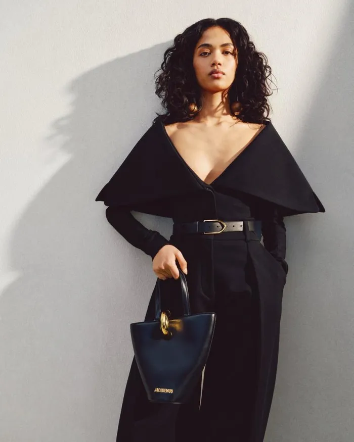 JACQUEMUS The Small Bambola Black Women Crossbody and Handbags JACQUEMUS The Small Bambola Black Women Crossbody and Handbags
