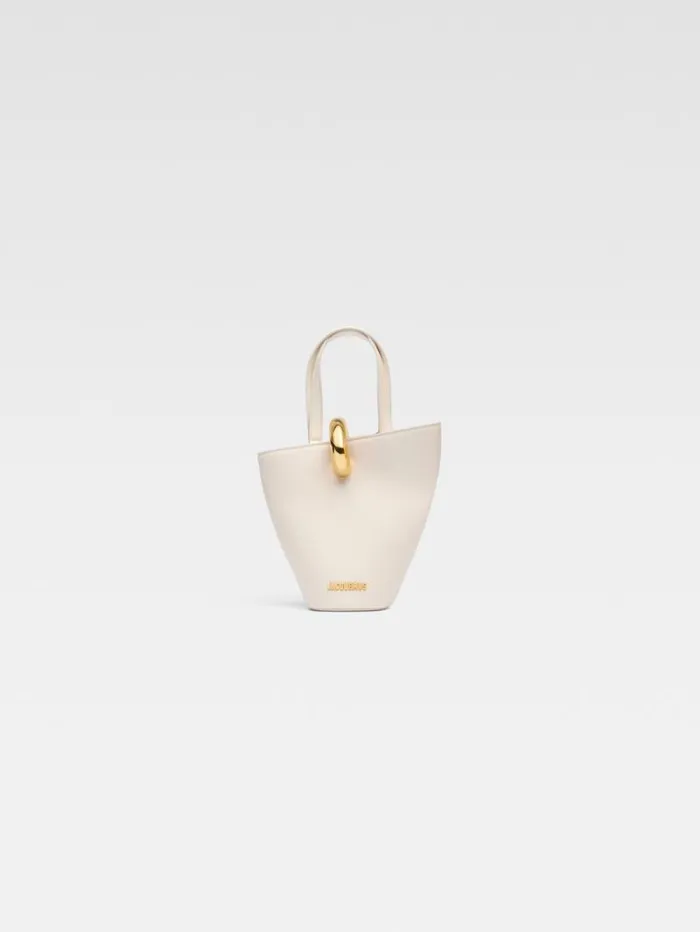 JACQUEMUS The Small Bambola Light Ivory Women Crossbody and Handbags