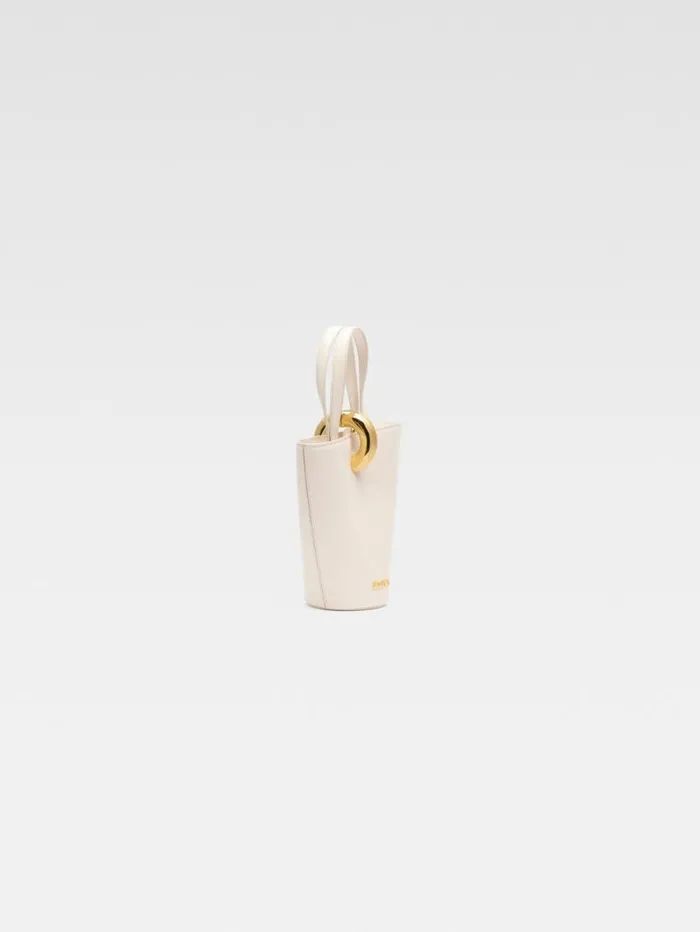 JACQUEMUS The Small Bambola Light Ivory Women Crossbody and Handbags JACQUEMUS The Small Bambola Light Ivory Women Crossbody and Handbags