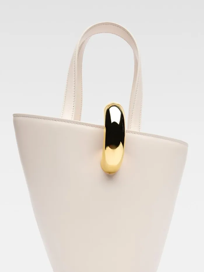 JACQUEMUS The Small Bambola Light Ivory Women Crossbody and Handbags JACQUEMUS The Small Bambola Light Ivory Women Crossbody and Handbags