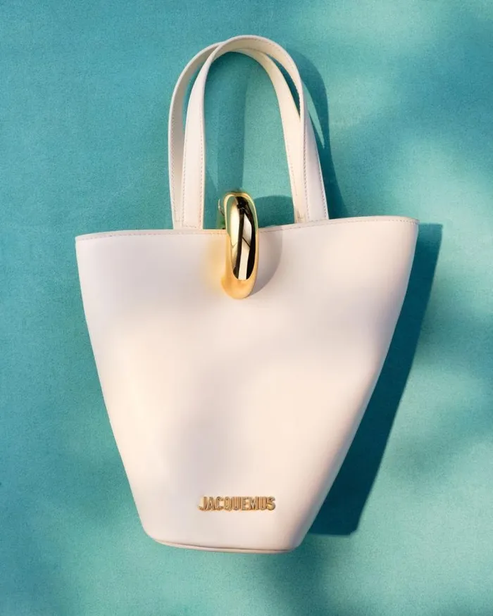 JACQUEMUS The Small Bambola Light Ivory Women Crossbody and Handbags JACQUEMUS The Small Bambola Light Ivory Women Crossbody and Handbags