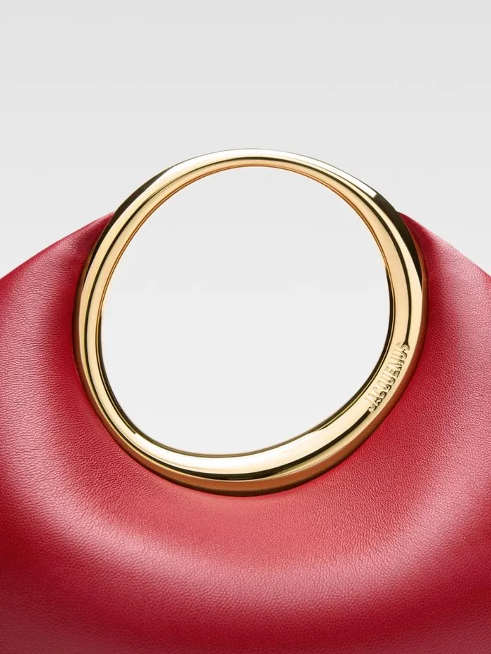 JACQUEMUS The Small Calino Dark Red Women Crossbody and Handbags JACQUEMUS The Small Calino Dark Red Women Crossbody and Handbags