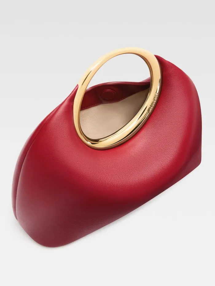 JACQUEMUS The Small Calino Dark Red Women Crossbody and Handbags JACQUEMUS The Small Calino Dark Red Women Crossbody and Handbags