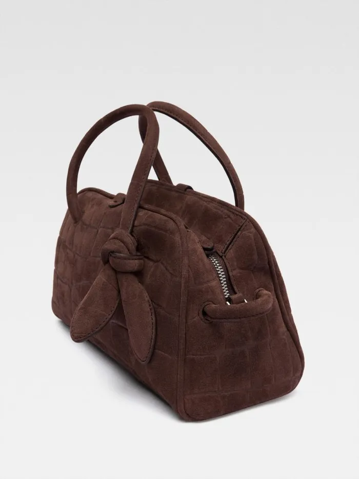 JACQUEMUS The Small Turismo Dark Brown WomenMen Crossbody and Handbags JACQUEMUS The Small Turismo Dark Brown WomenMen Crossbody and Handbags