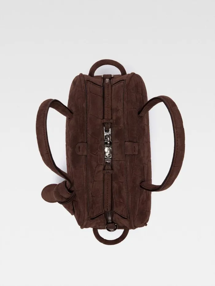 JACQUEMUS The Small Turismo Dark Brown WomenMen Crossbody and Handbags JACQUEMUS The Small Turismo Dark Brown WomenMen Crossbody and Handbags