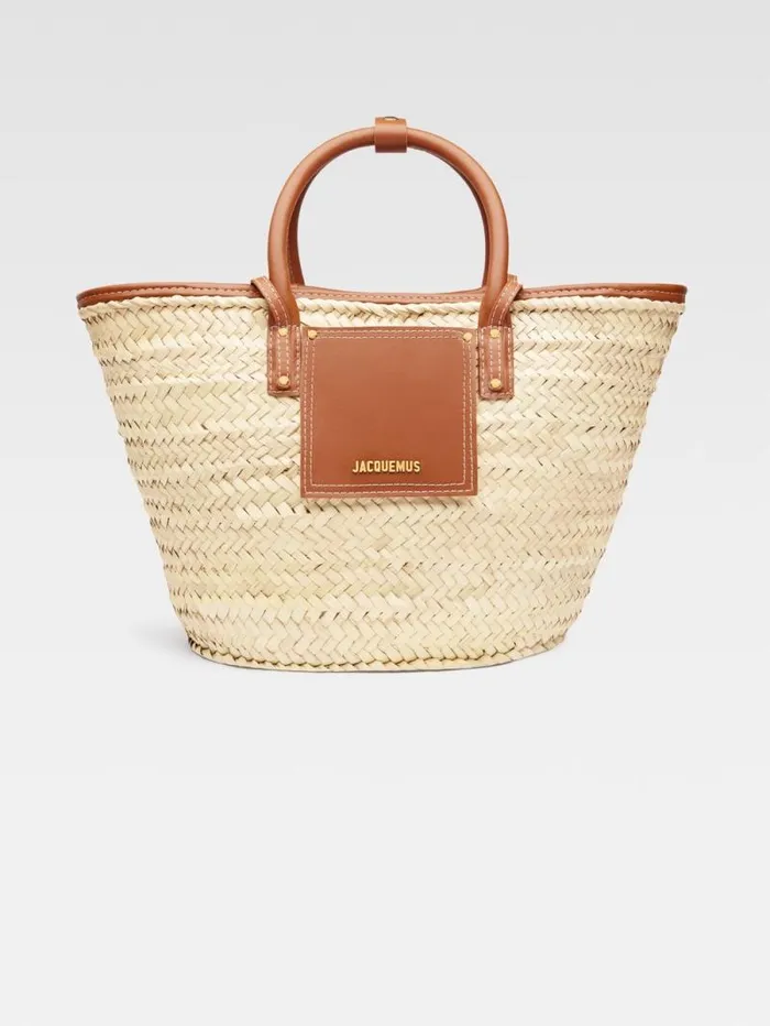 JACQUEMUS The Soli Basket Light Brown Women Crossbody and Handbags