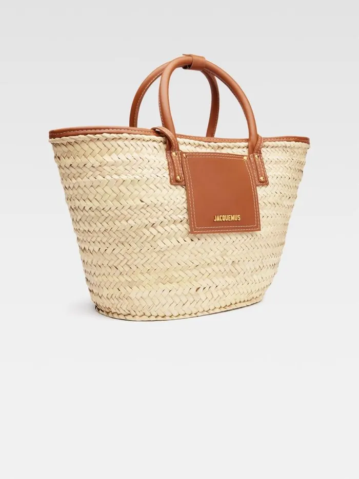 JACQUEMUS The Soli Basket Light Brown Women Crossbody and Handbags JACQUEMUS The Soli Basket Light Brown Women Crossbody and Handbags