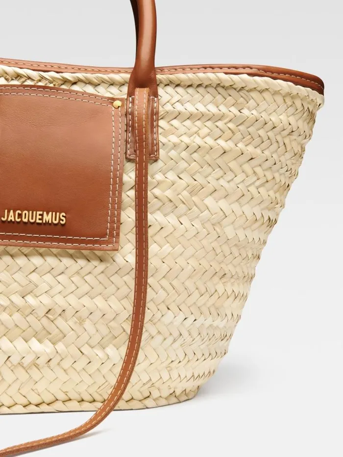 JACQUEMUS The Soli Basket Light Brown Women Crossbody and Handbags JACQUEMUS The Soli Basket Light Brown Women Crossbody and Handbags