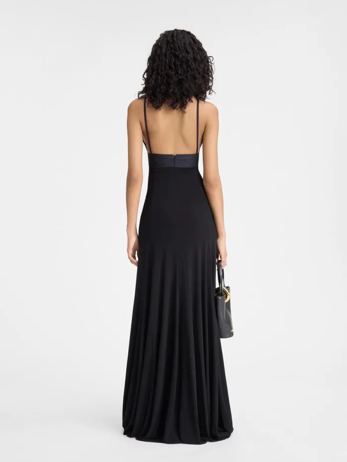 JACQUEMUS The Spallina Dress Black Women Dresses and Skirts JACQUEMUS The Spallina Dress Black Women Dresses and Skirts