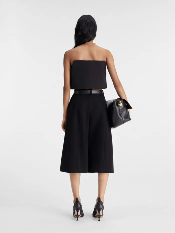 JACQUEMUS The Spezia Top Black Women Tops and Shirts