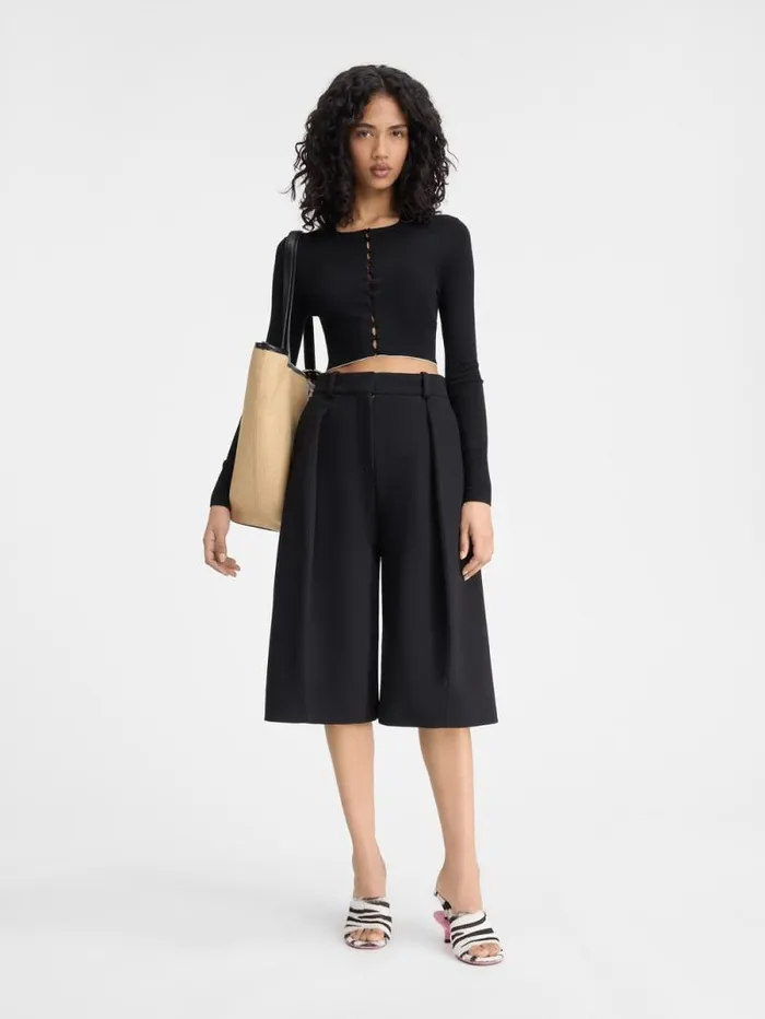 JACQUEMUS The Spiaggia Cardigan Black Women Knits