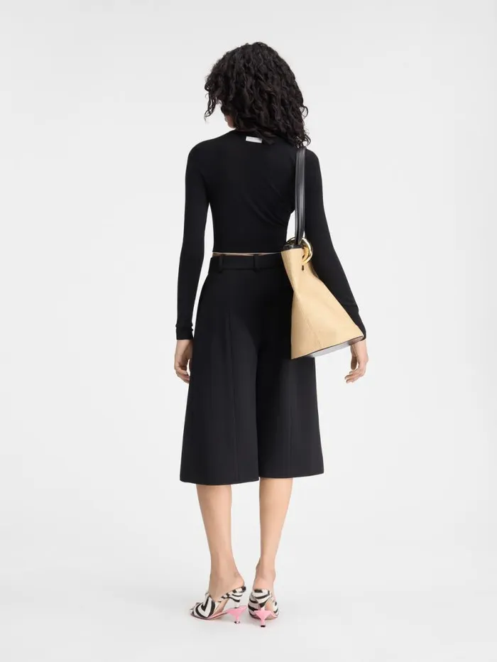 JACQUEMUS The Spiaggia Cardigan Black Women Knits JACQUEMUS The Spiaggia Cardigan Black Women Knits