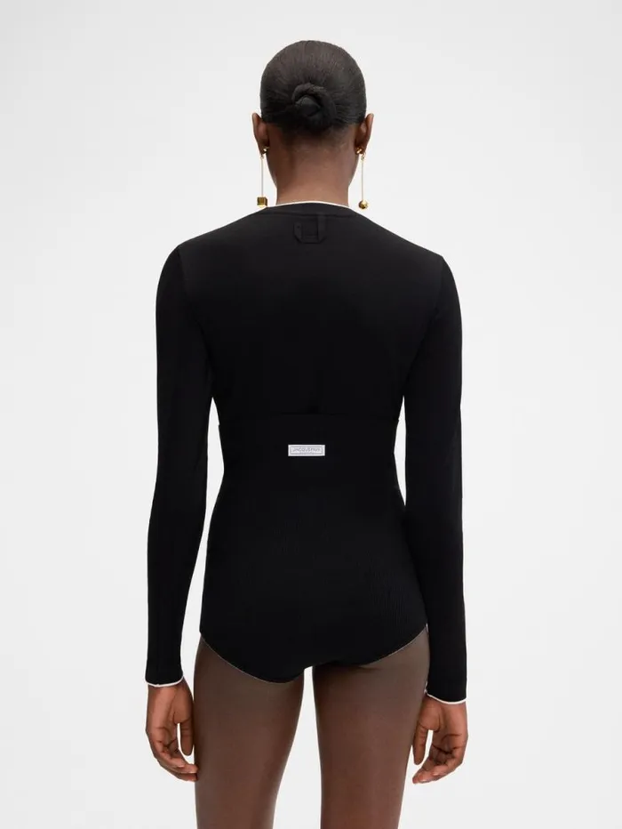 JACQUEMUS The Spiaggia Knit Shorts Black Women Trousers and Shorts
