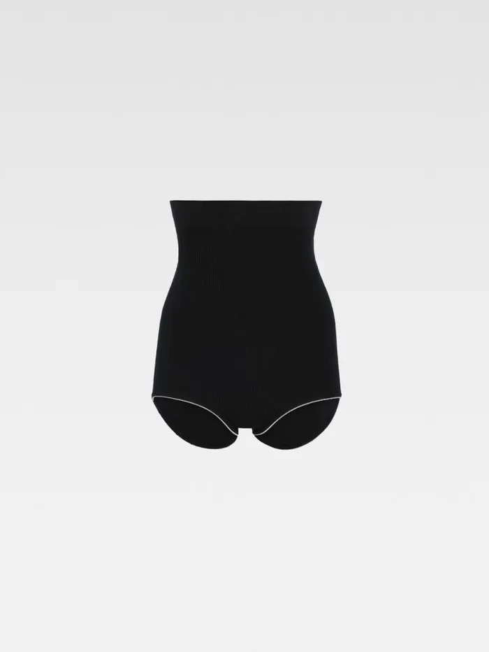 JACQUEMUS The Spiaggia Knit Shorts Black Women Trousers and Shorts