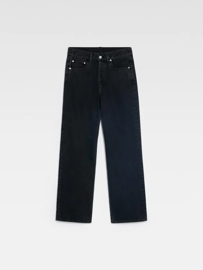 JACQUEMUS The Straight DeNmes Denim Pants Black Men Denim