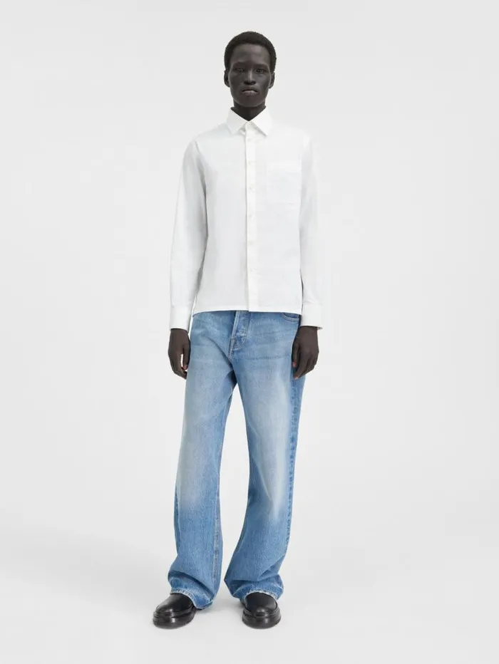 JACQUEMUS The Suit Shirt White Men Shirts