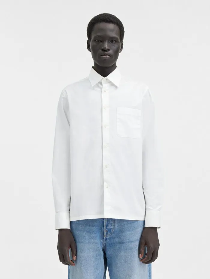 JACQUEMUS The Suit Shirt White Men Shirts JACQUEMUS The Suit Shirt White Men Shirts