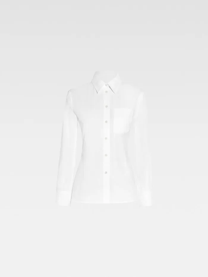 JACQUEMUS The Suit Shirt White Women Tops and Shirts JACQUEMUS The Suit Shirt White Women Tops and Shirts